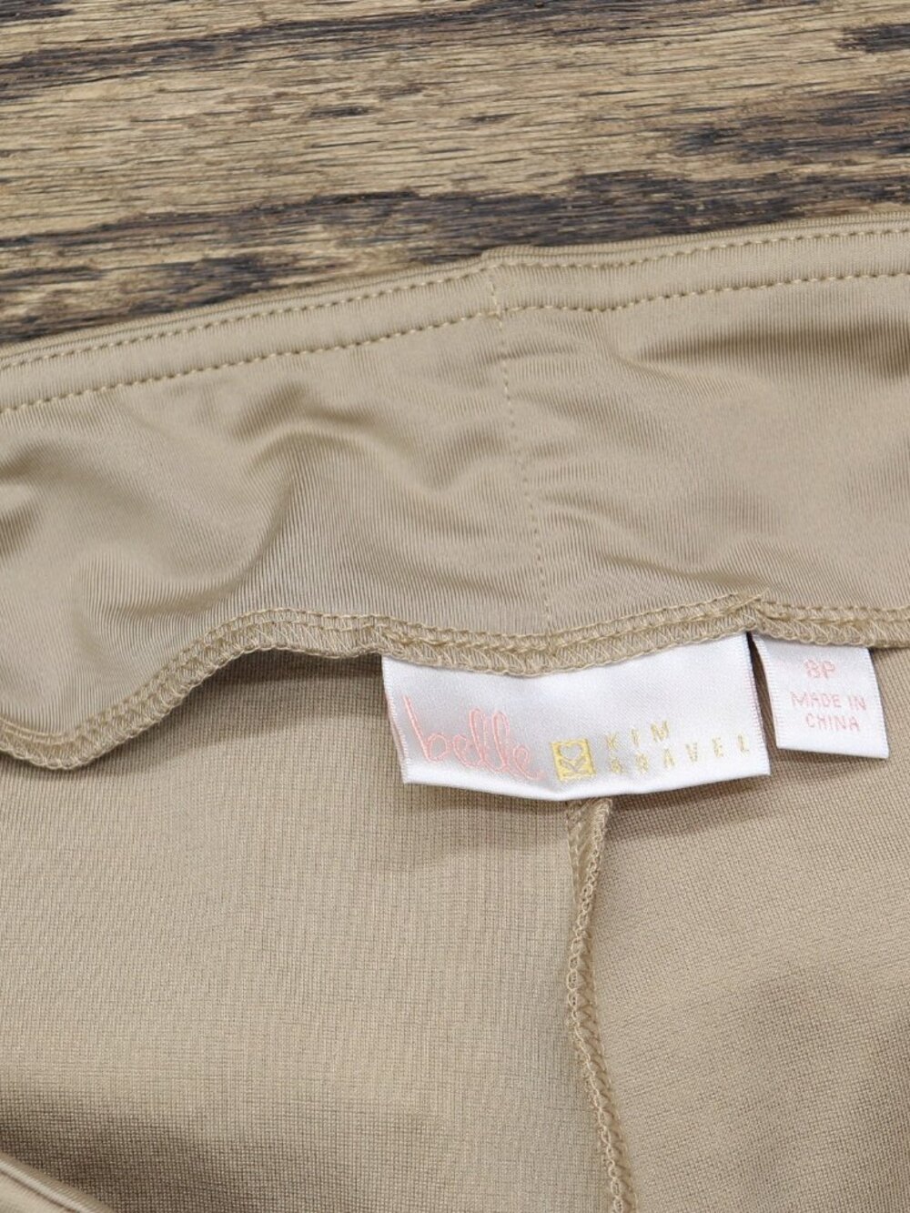 Belle By Kim Gravel Brown Belle By Kim Gravel Ponte Hollywood Waist View 3